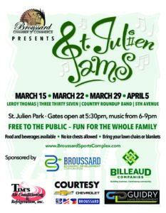 St. Julien Jams @ Broussard Sports Complex at St. Julien Park